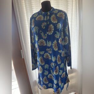 Caya Costa 40 UV Swim Cover-Up-1X-NWT